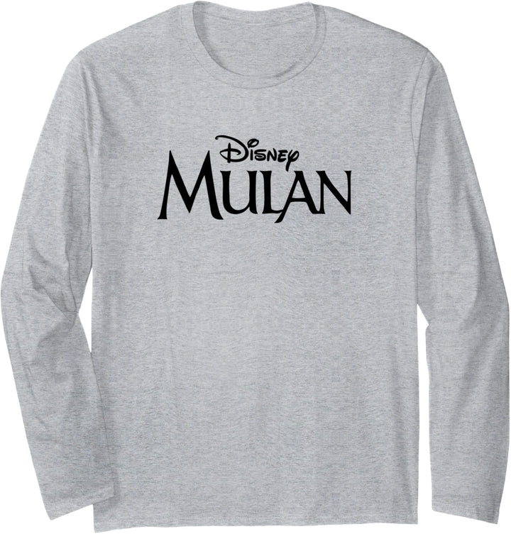 Disney Mulan Mulan Classic Logo Langarmshirt
