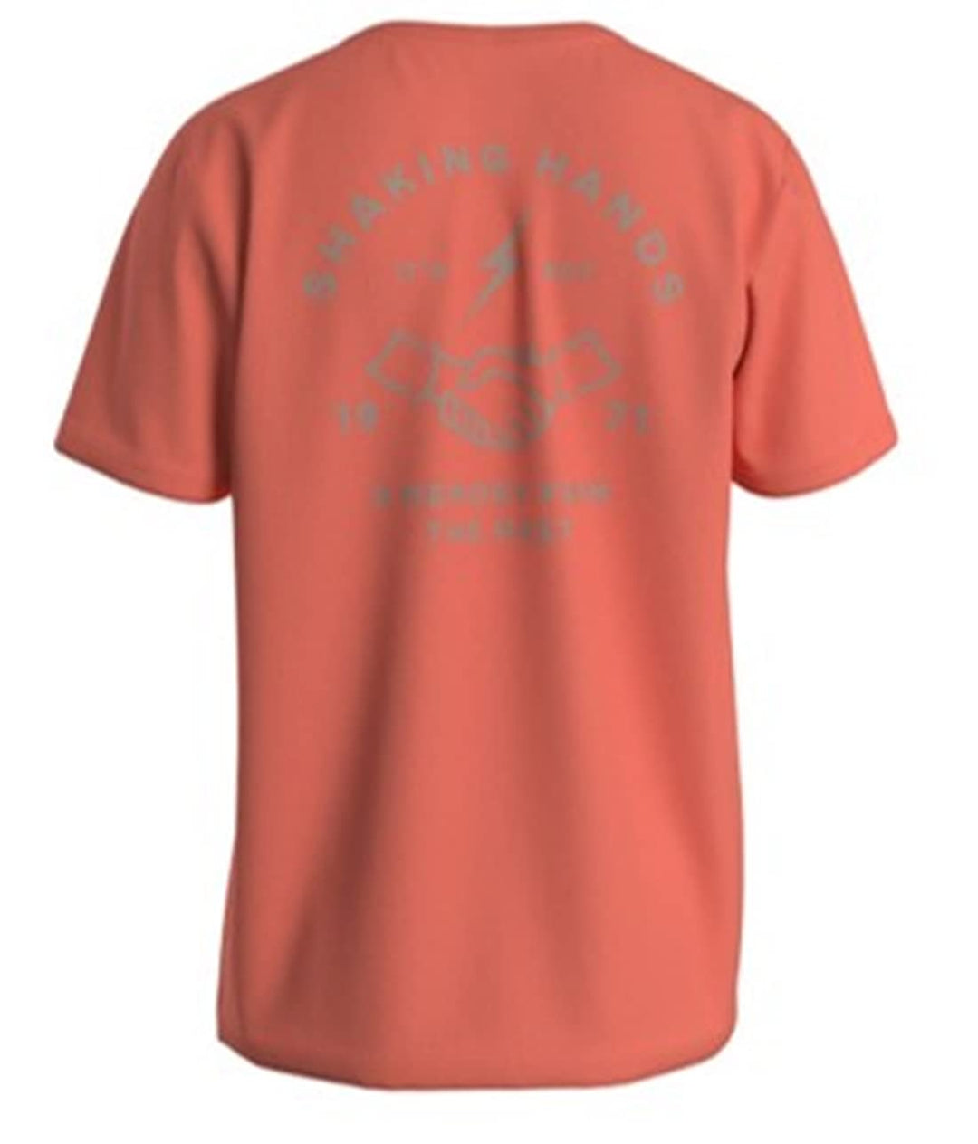 Lightning Bolt Herren Korallenrot T-Shirt, rot, L
