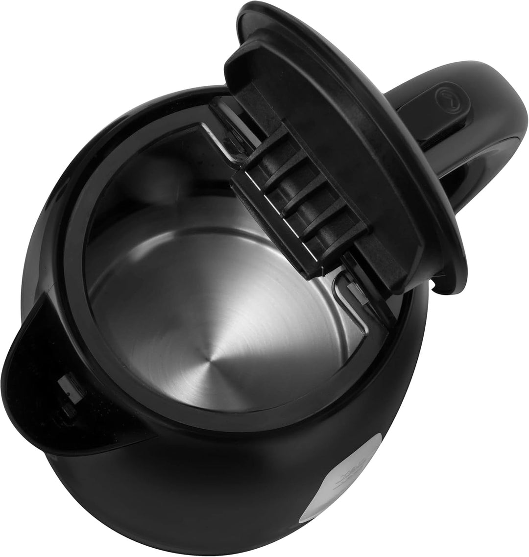 SENCOR SWK 1749BK Wasserkocher, 2200 Watt, Volumen 1,7 L, Schwarz, Schwarz