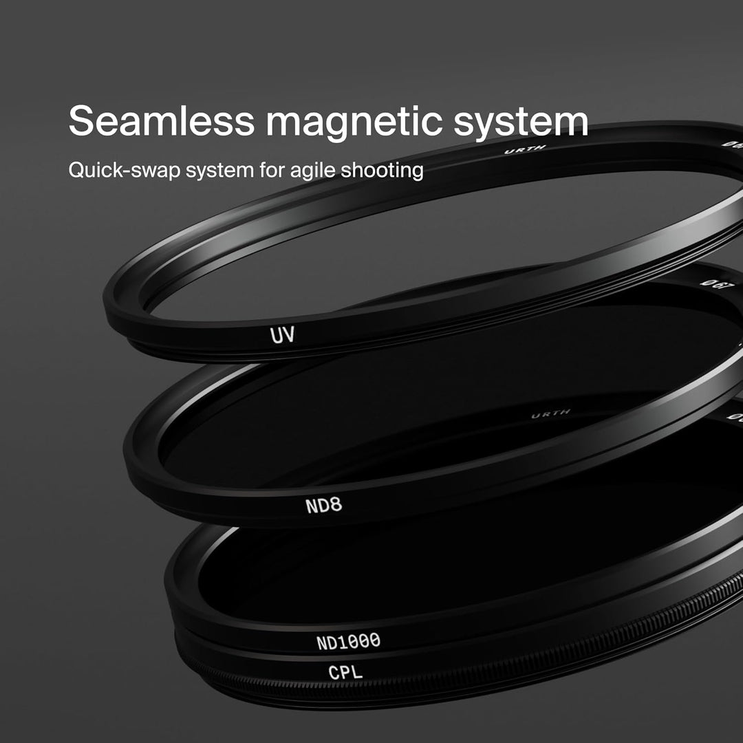 Urth 72mm Magnetisches UV, Polfilter (CPL), ND8, ND1000 Filter Kit (Plus+), 72mm magnetisch
