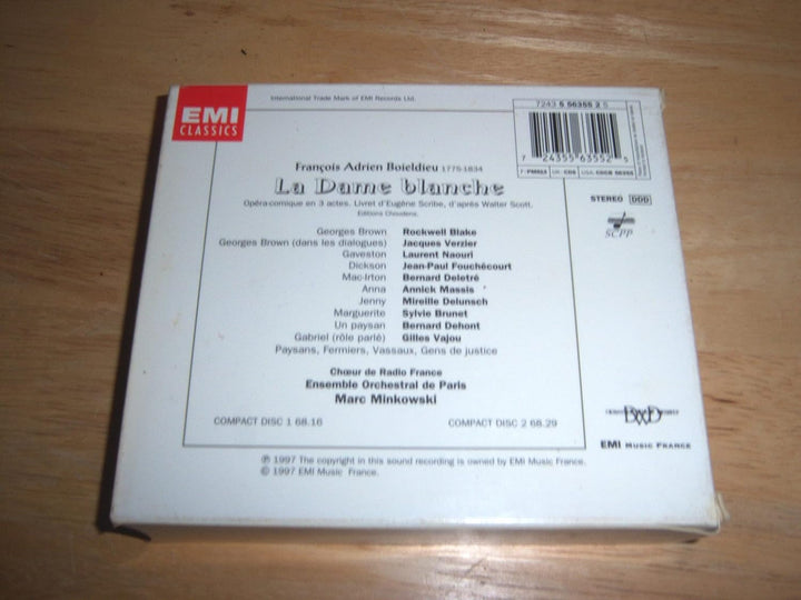 Boieldieu - La Dame blanche / Minkowski, Audio-CD