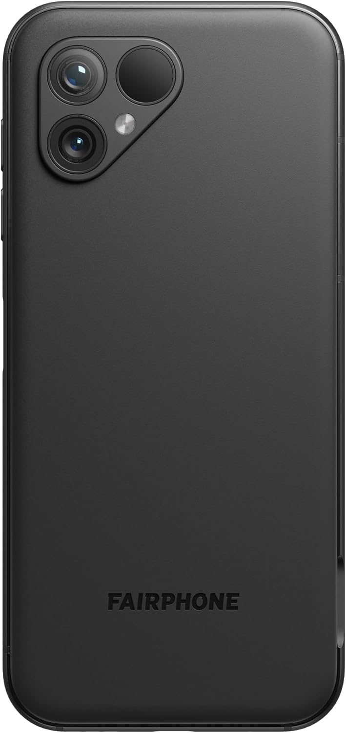 Fairphone 5 5G (8GB, 256GB) Mattes Schwarz 256 GB Mattes Schwarz, 256 GB Mattes Schwarz