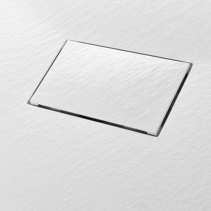 vidaXL Duschwanne SMC Weiss 80x80 cm