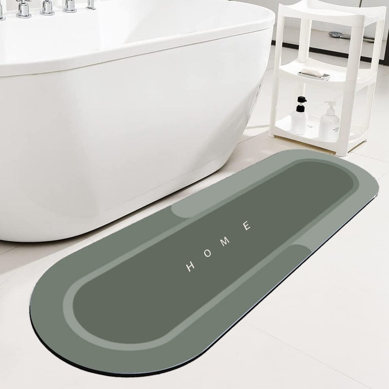 YeahBoom Super Absorbierende Bodenmatte,Schmutzabweisend Bodenmatte Für Bad,Memory-Schaum-Badematten