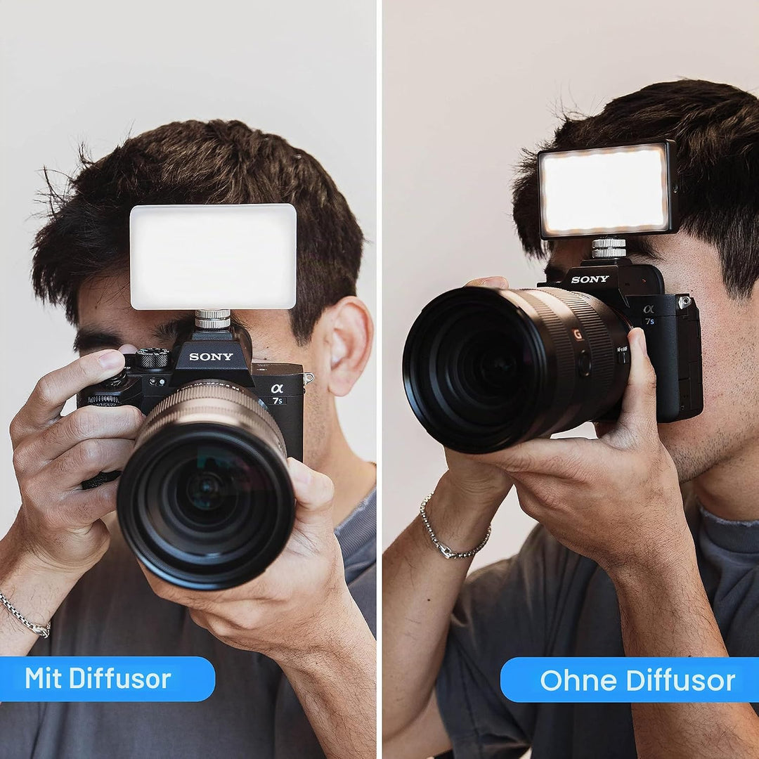LUME CUBE Panel Mini - Bicolor Continuous Video Light für EIN- und Aus-Kamera-Video