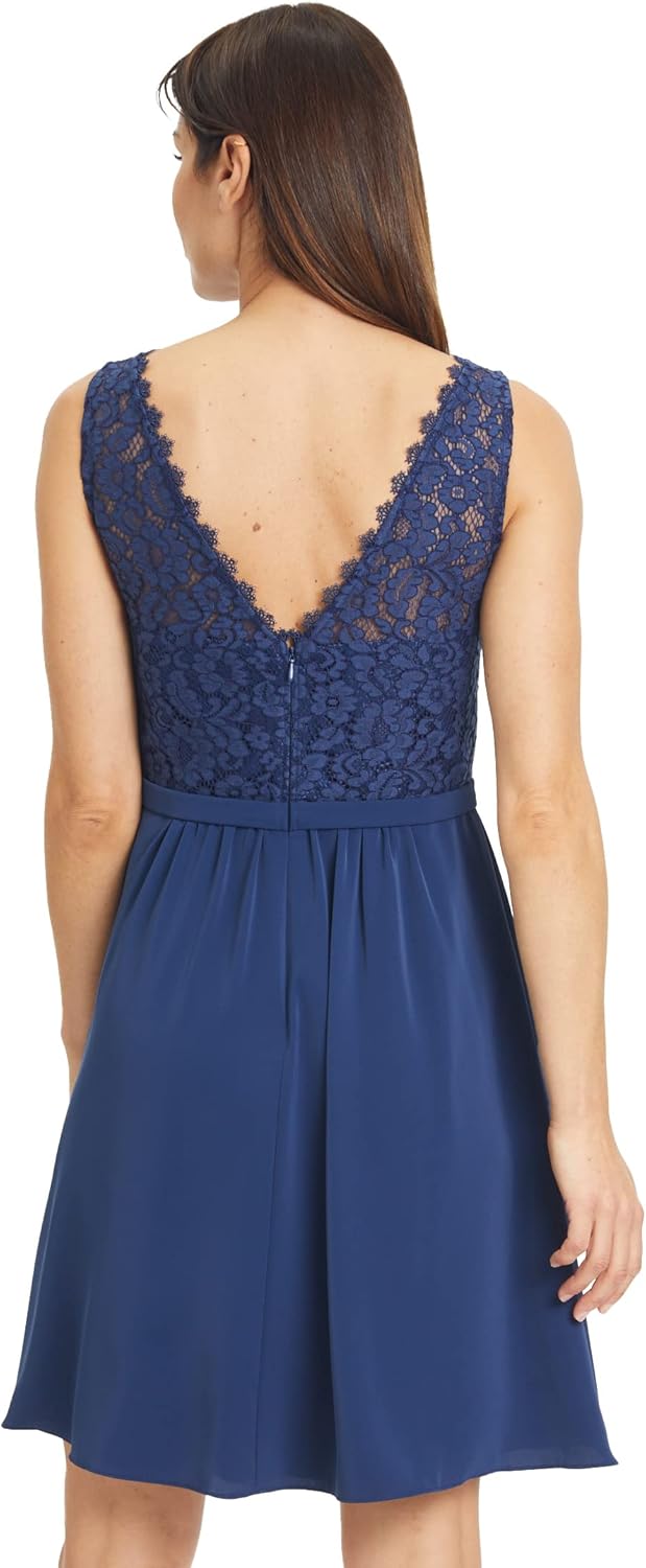 Vera Mont Damen Kleid 42 Festival Blue, 42 Festival Blue
