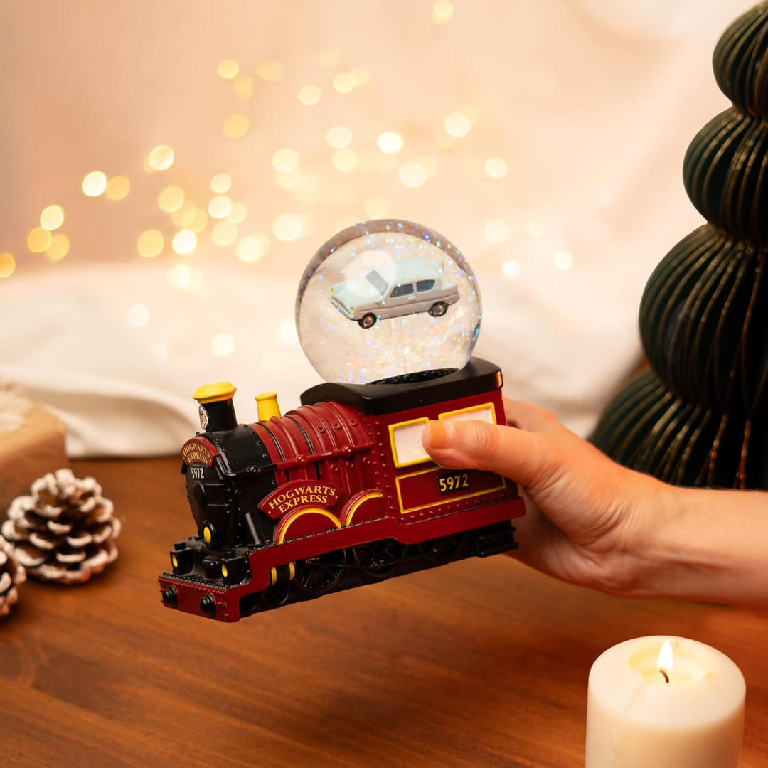 Grupo Erik Schneekugel Harry Potter Weihnachten Schneekugel Dekoartikel 14,5 x 14 x 8 cm Hogwarts Ex