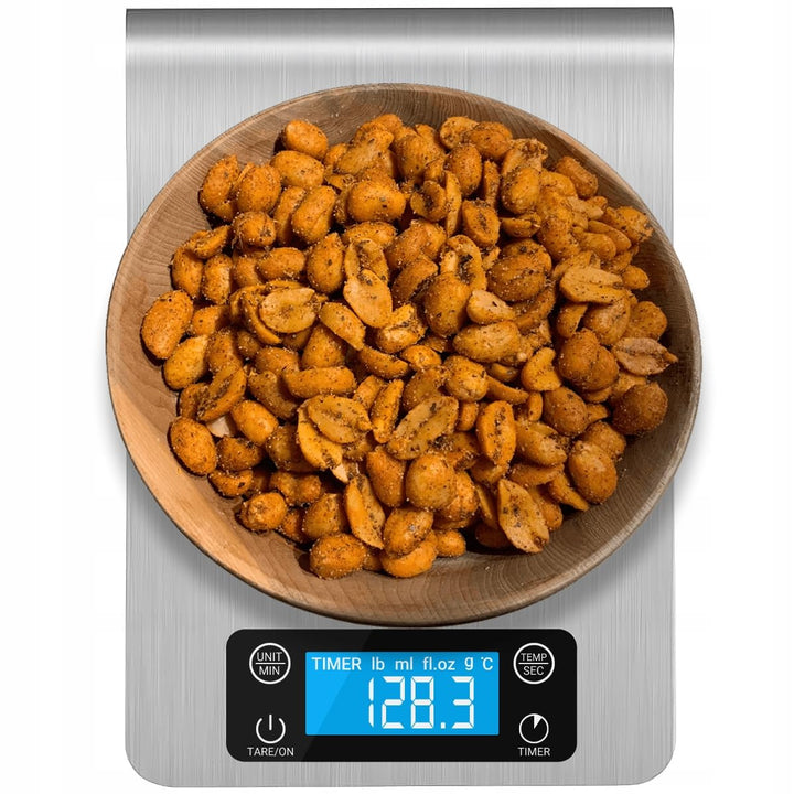LTC LCD-Küchenwaage WG116 - Wägebereich 0,1-5000 g - Wägegenauigkeit 0,1 g - Masseinheiten g/ml/fl:o