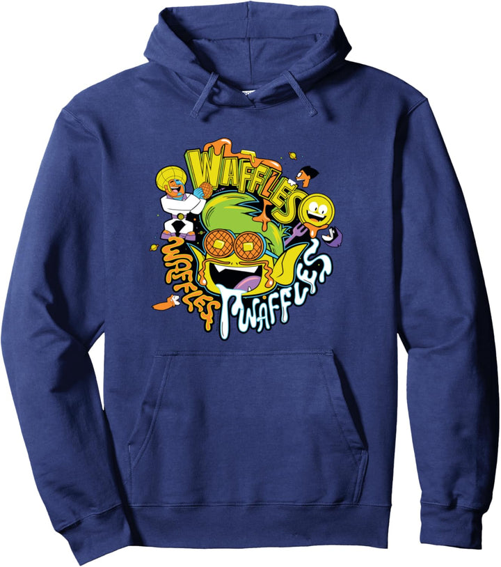 Teen Titans Go! Beast Boy Waffles Adult Pullover Hoodie