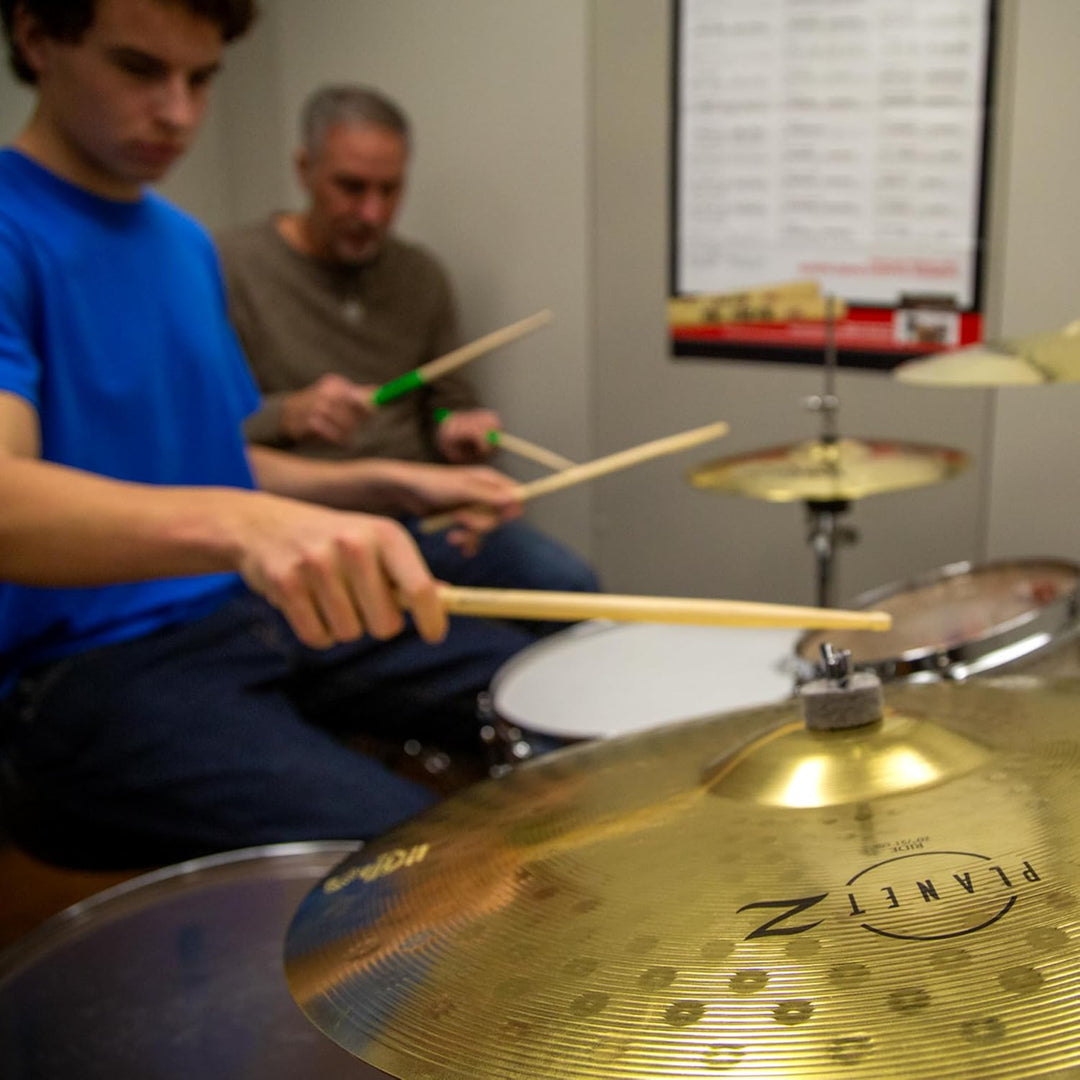 Zildjian ZB4PK Planet Z Series - 4 Cymbal Set (14" pr, 16", 20") 14" Hi-Hats, 16" Crash, 20" Ride Pl