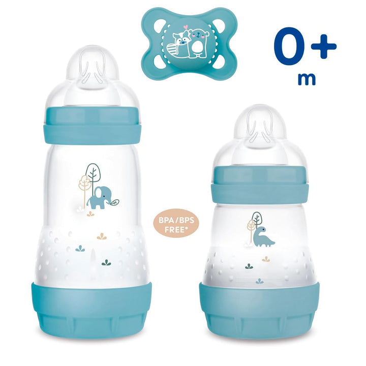 MAM Anti Colic Flasche 160 + 260 ml // 2er Set newborn // inkl. Sauger Grösse 1 ab Geburt 0+