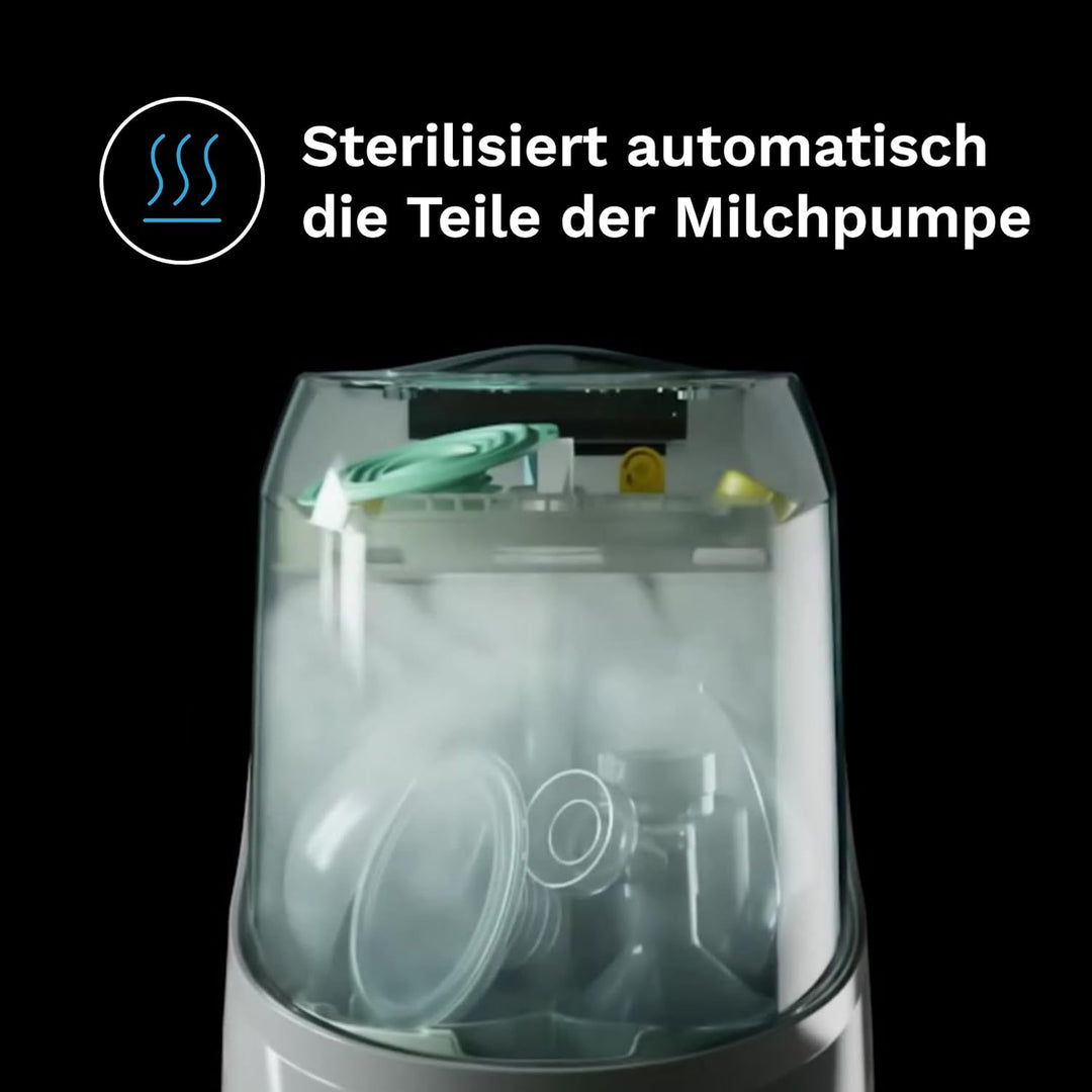 Baby Brezza Bottle Washer Pro Einsatz für Milchpumpen – Kompatibel mit Wearables, Sammelbehältern, V