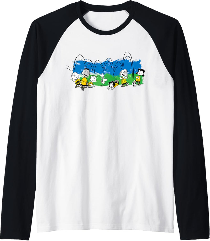 Peanuts Fussballmannschaft Raglan