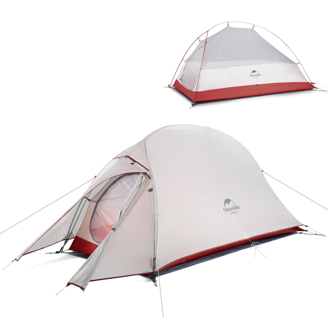 Naturehike Cloud up 1 Zelt Ultraleichte Zelt 1 Person Einzelzelt 1 Mann Zelt für 4 Jahreszeiten Zelt