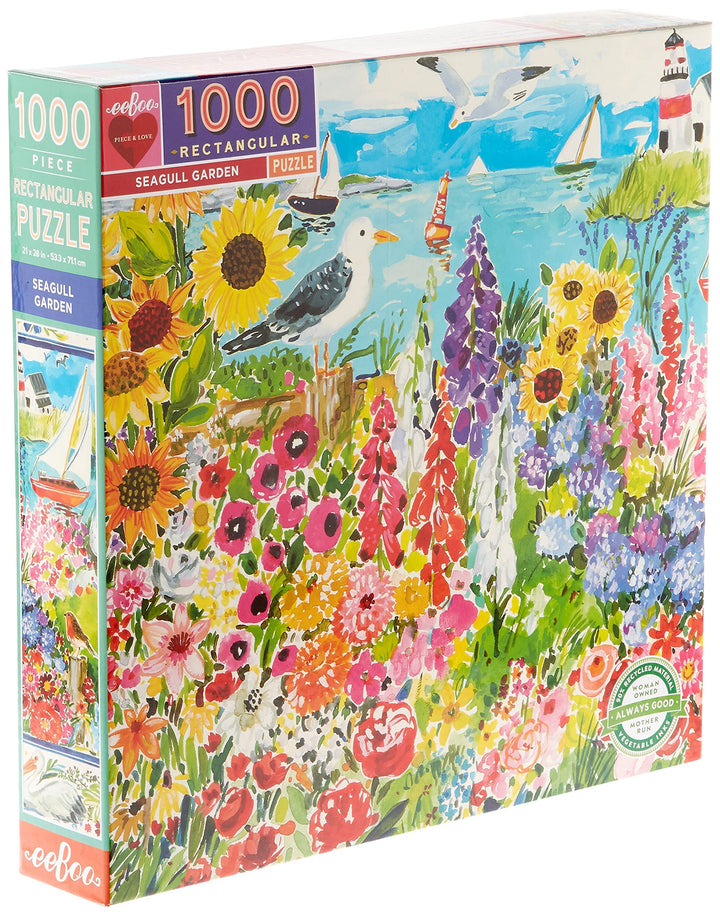 eeBoo PZTSE2 Lobsters, 1000 Teile, Seagull Garden – Puzzle für Erwachsene aus recyceltem Karton Mehr