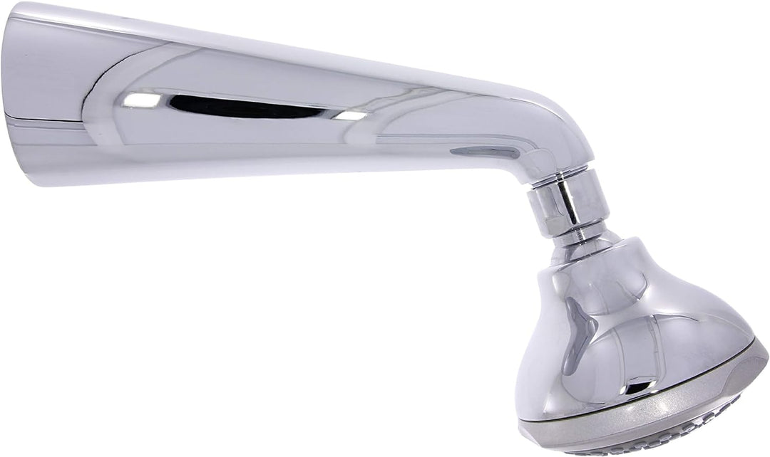 Duschkopf Set Wandarm mit Brausekopf mit Antikalkdüsen/Kopfbrause Wandbrause