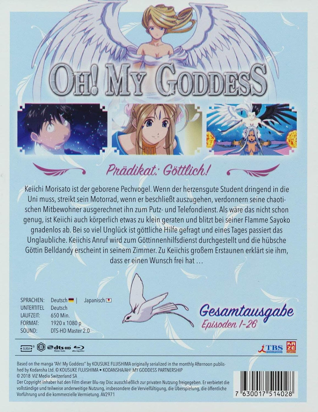Oh! My Goddess - Gesamtausgabe - [Blu-ray], Blu-ray