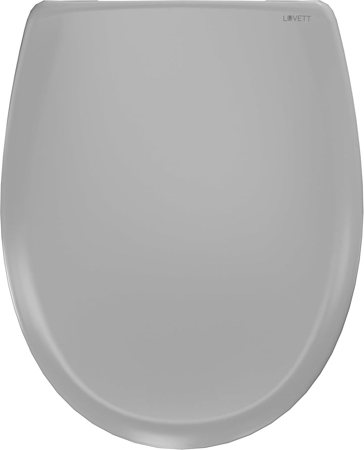 LUVETT® Toilettendeckel mit Absenkautomatik C770 oval, WC-Sitz mit 3 Befestigungsvarianten zur Wahl,