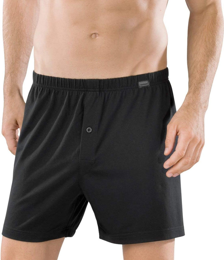 Schiesser Herren Boxershort Original Classics 2er Pack, Farbe:Schwarz (000);Grösse:9/3XL