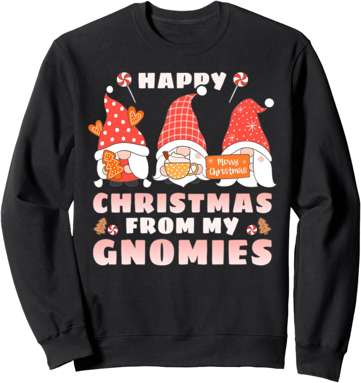 Weihnachtliche Wichtel, Happy Christmas Sweatshirt