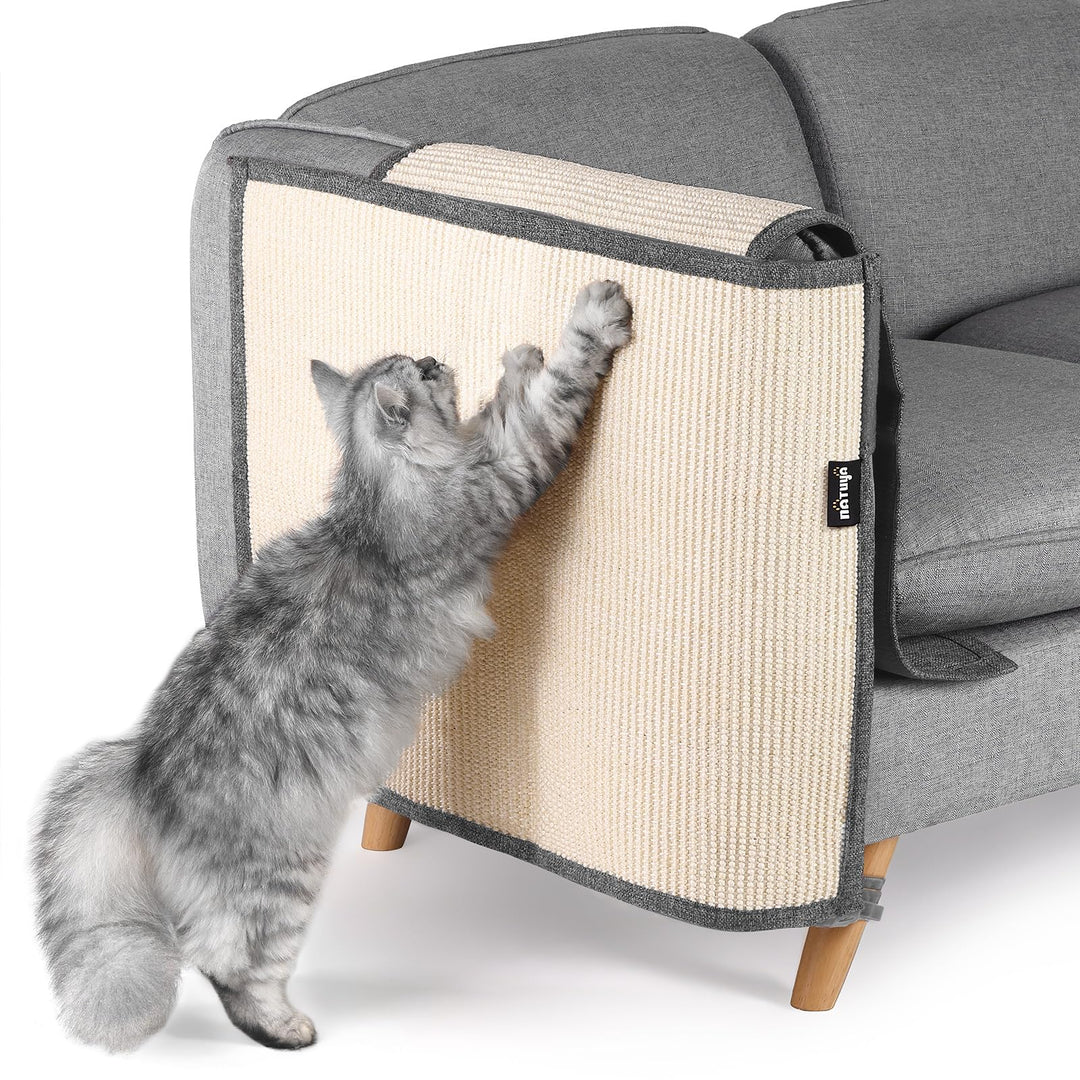 NATUYA Kratzschutz Sofa Katze Möbelschoner von Katzen - Katzenmöbel Schutz Katze Kratzschutz Kissen