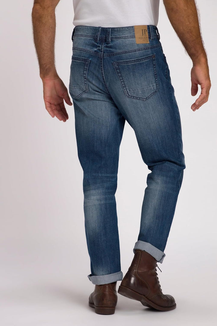 JP 1880 Herren Hose 54W / 34L Blauer Jeansstoff, 54W / 34L Blauer Jeansstoff