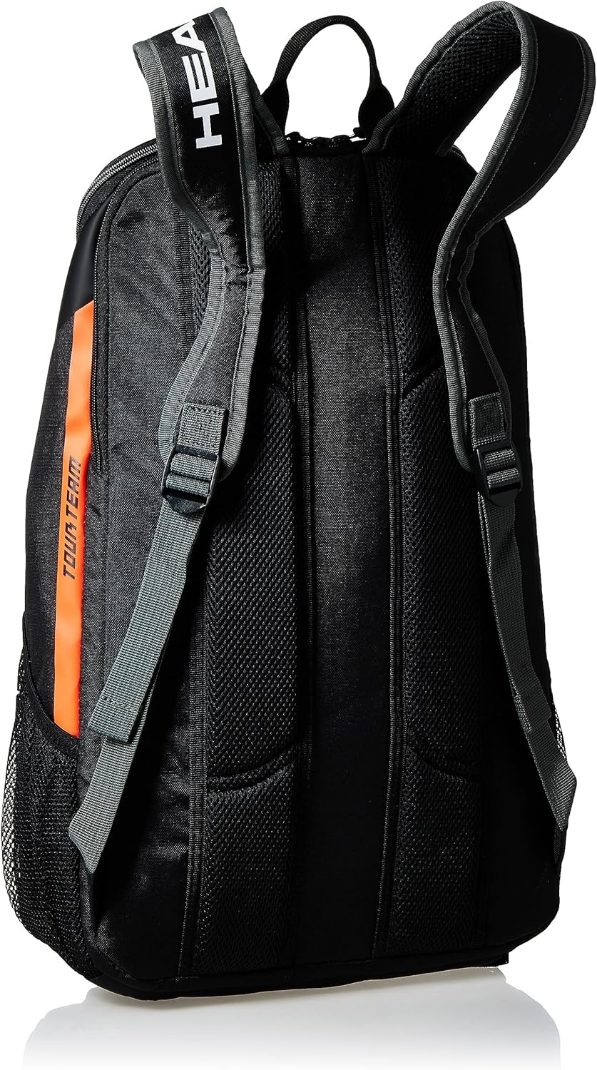 HEAD Tour Team Backpack Schwarz/Orange Einheitsgrösse Single, Schwarz/Orange Einheitsgrösse Single