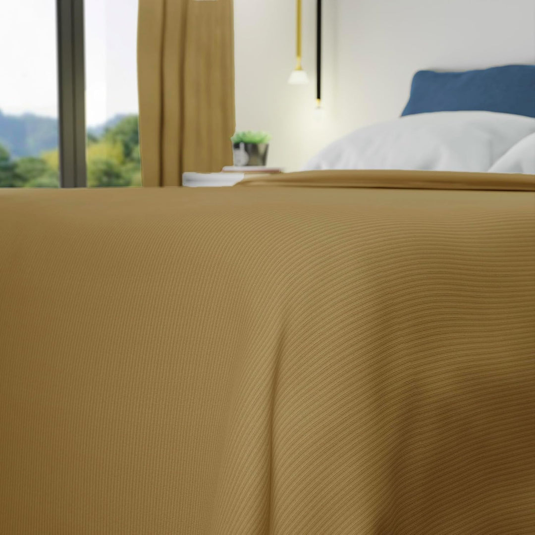 Byour3 - Tagesdecke Doppelbett Gemischte Baumwolle Einzelbett Queen Size Rechteckige Hypoallergene D