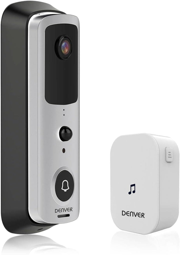 Denver SHV120 118000000000 118131200020 Video WLAN Tuersprechanlagen-Modul Weiss, Schwarz