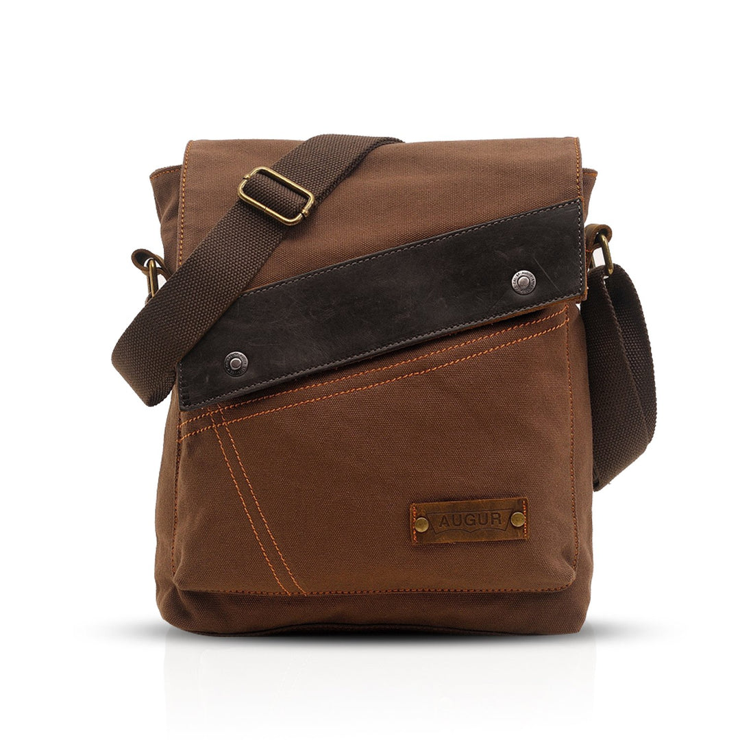 FANDARE Vintage Messenger Bag Umhängetasche Schultertasche Laptoprucksäcke Tasche Crossbody Bag Kuri