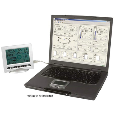 ELV Funk-Wetterstation WS3080, inkl. Kombi-Solar-Aussensensor (868 MHz) und PC-Auswertesoftware