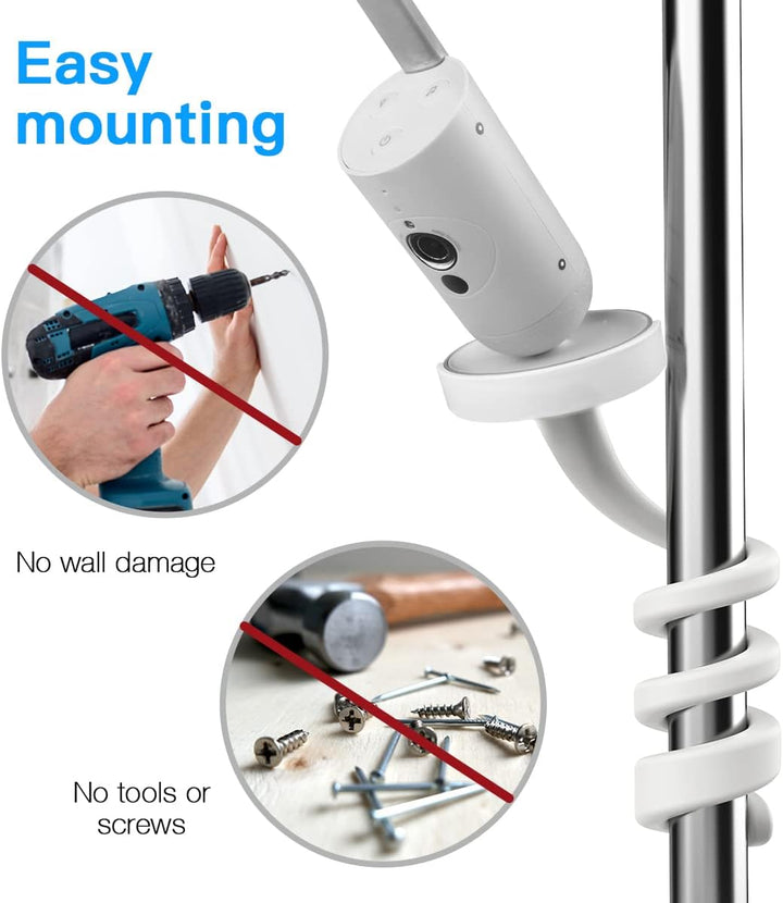 BECEMURU Vielseitige, Flexible Drehhalterung mit 1/4-Schraubenanschluss Dock Kompatibel mit Philips