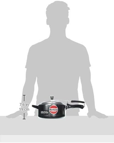 Hawkins Hevibase IH35 Schnellkochtopf, Aluminum, Silver 3.5 Liters, 3.5 Liters