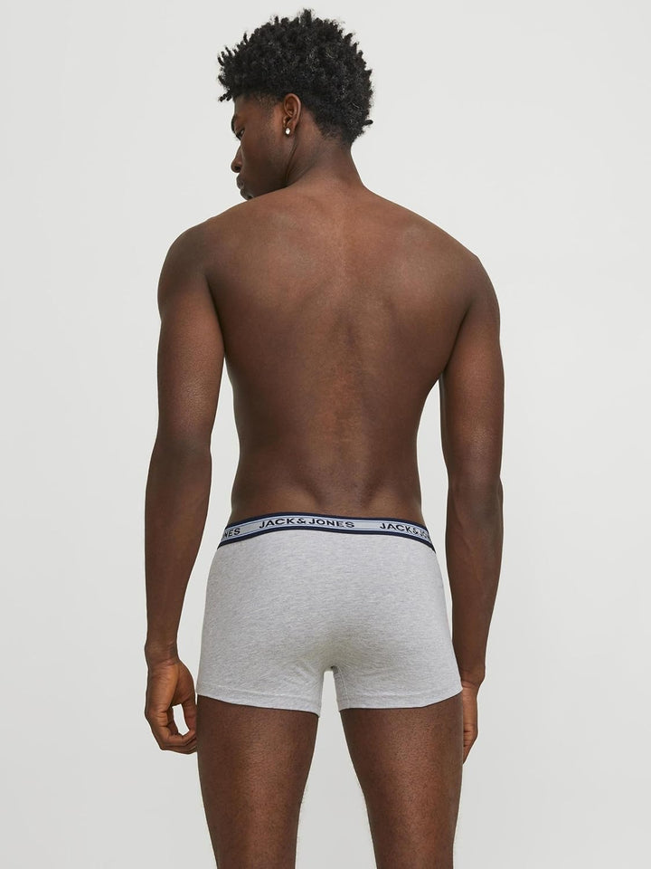 JACK & JONES Male Kurze Boxershorts 10er-Pack Kurze Boxershorts M Dark Grey Melange, M Dark Grey Mel