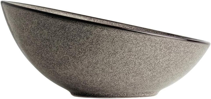 Olympia Mineral-Schalen-Set, 215 mm (4 Stück), grau, verglastes Porzellan, BS4034-zertifiziert, DF17