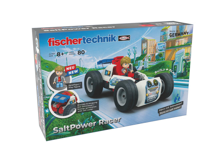 fischertechnik Salt Power Racer Technik-Bausatz für Kinder ab 8 Jahren