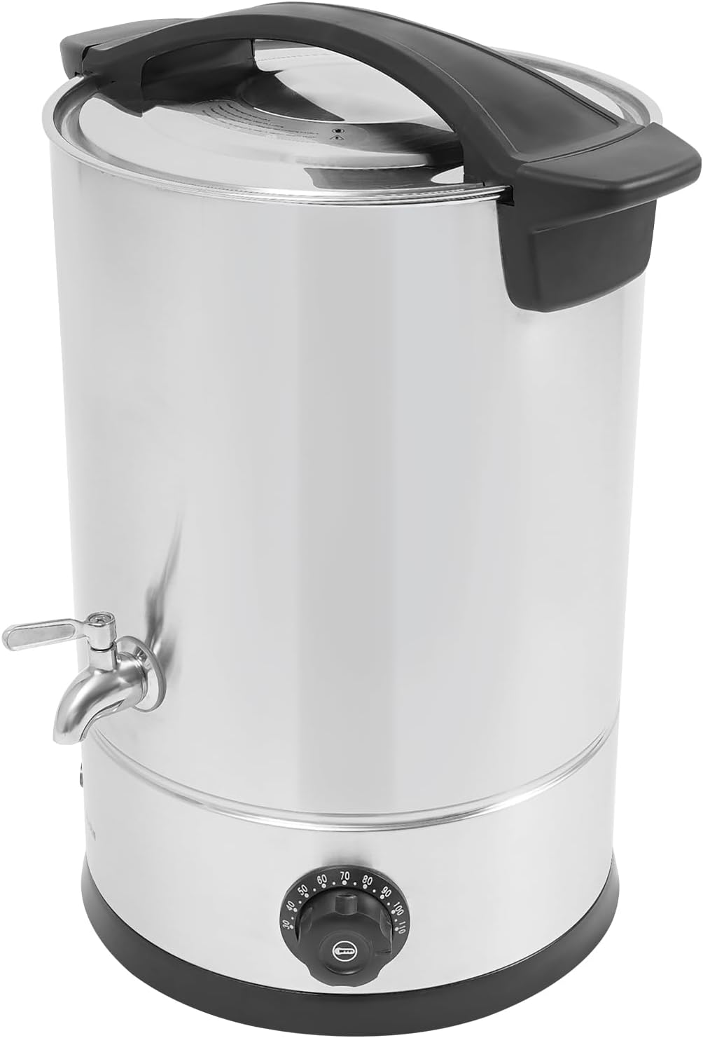 Cutycaty 8L/10L/12L/15L Wachsschmelzer für Kerzen 1800W Elektrischer Wachsschmelzofen aus Edelstahl