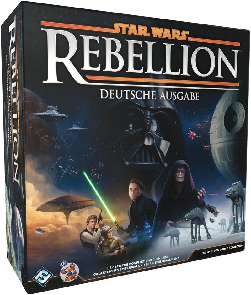 Asmodee | Fantasy Flight Games | Star Wars: Rebellion | Grundspiel | Expertenspiel | Brettspiel | 2-
