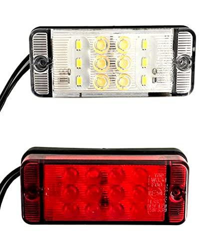 MelTruck® LED Nebelschlussleuchte + Rückfahrleuchte LKW PKW Anhänger Traktor 12V 24V E20