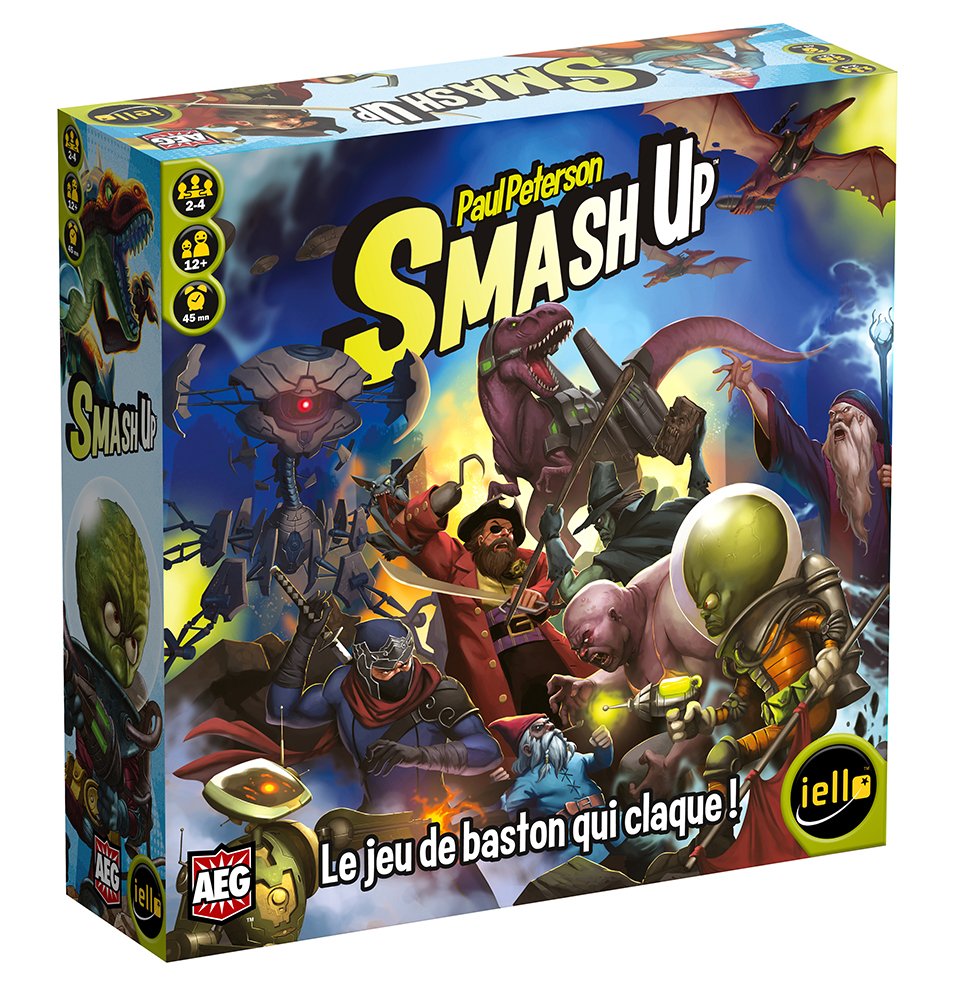 IELLO 51083 - Kartenspiel Smash Up