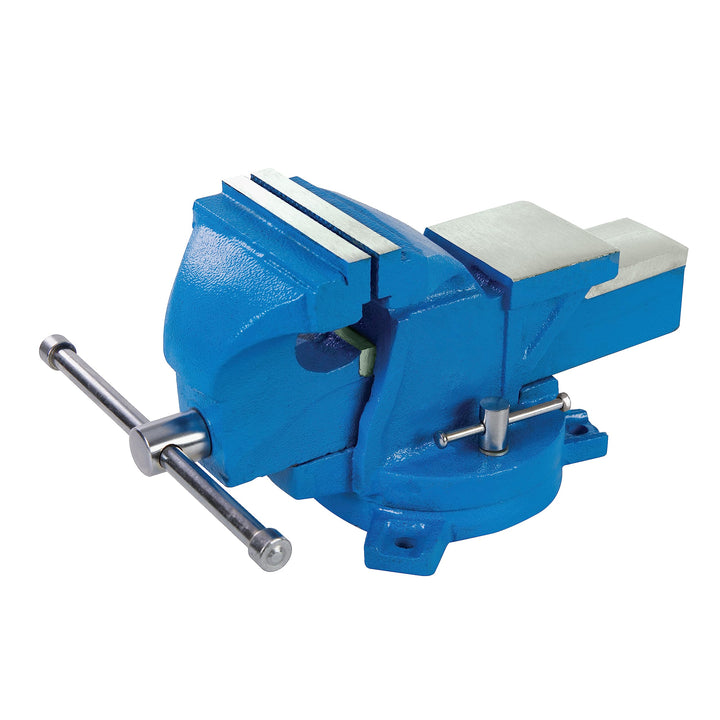 Silverline 580468 Ingenieurs-Schraubstock mit Schwenksockel 100 mm 100 mm (4 inch), 8 kg, 100 mm (4