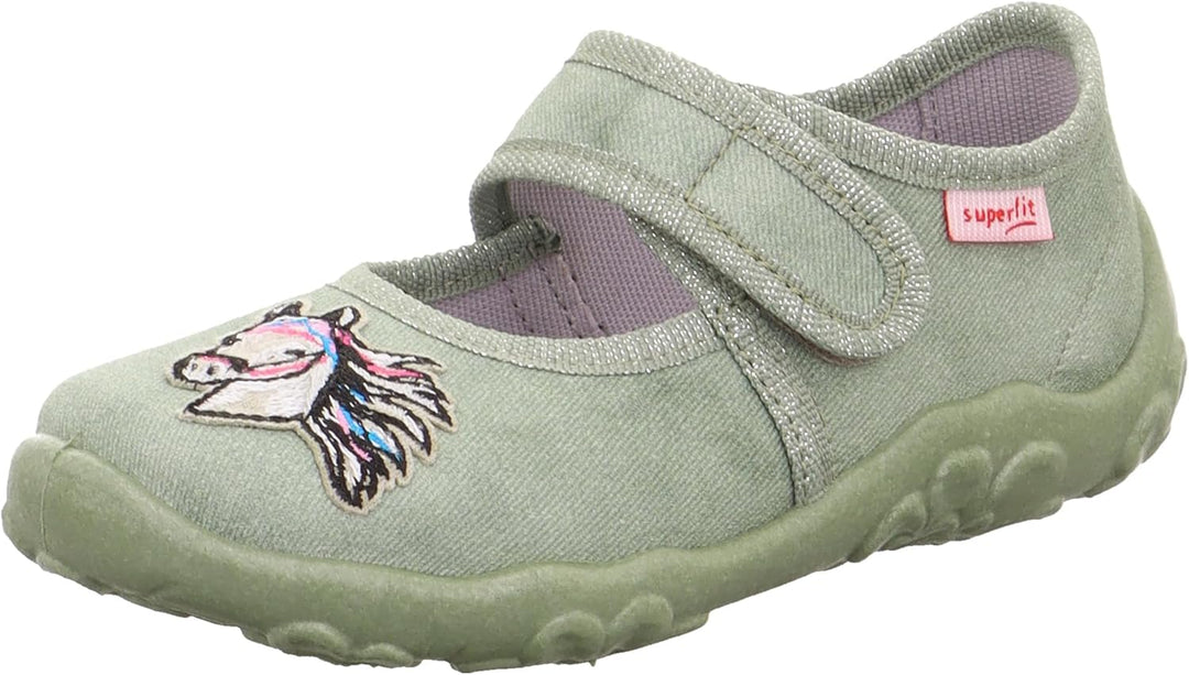 Superfit Jungen Mädchen Bonny Hausschuhe 31 EU Hellgrün 7500, 31 EU Hellgrün 7500