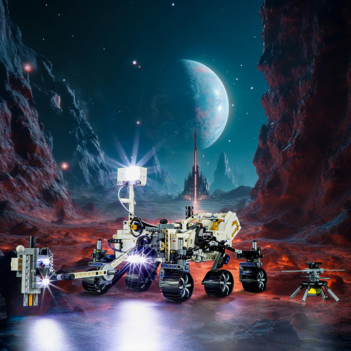 BRIKSMAX 42158 Led Licht für Lego NASA Mars-Rover Perserverance - Compatible with Lego Technic Baust