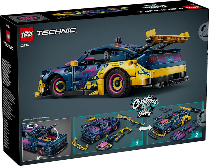 LEGO Technic Ford Mustang GT Auto aus der Tuning-Werkstatt - anpassbares Spielzeugauto - Flitzer mit
