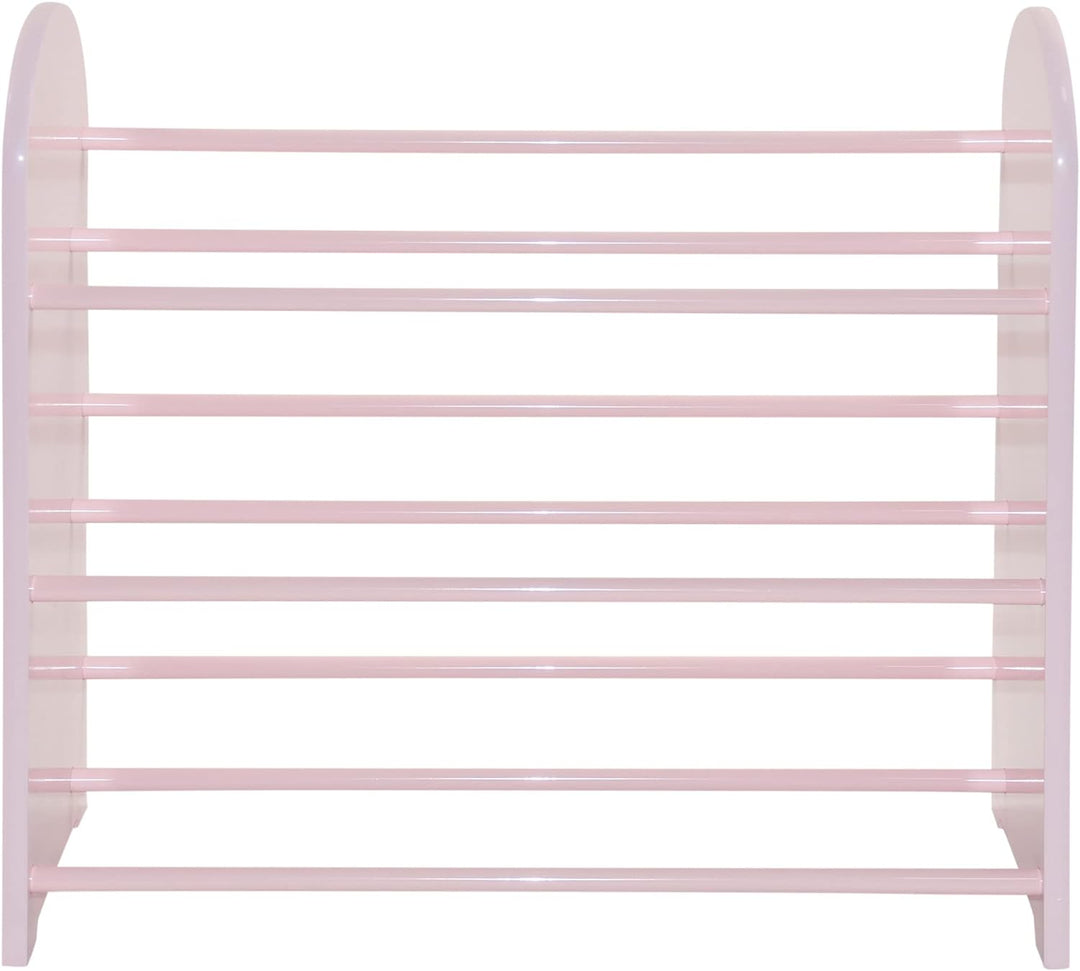 Disney Princess Storage Unit in Pink with 6 Storage Boxes for Kids Princess Light Pink, Princess Lig