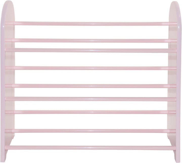 Disney Princess Storage Unit in Pink with 6 Storage Boxes for Kids Princess Light Pink, Princess Lig