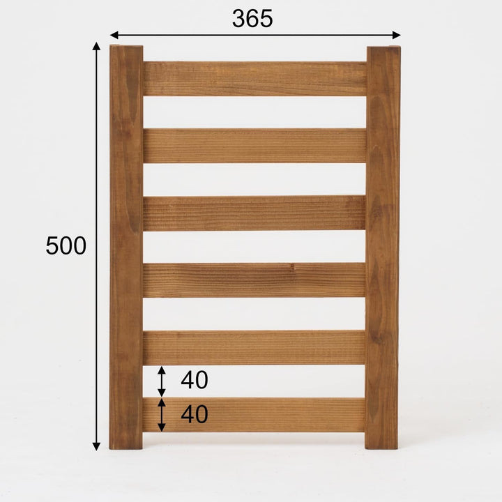 Modulares Rankgitter 50cm hoch – Spalier für Homerzo Pflanzkübel – Erweiterbare Holz Gitterwand für
