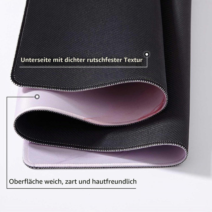 Schreibtischunterlage Mauspad, Mauspad XXXXL 1000 x 500mm, Mausunterlage Gross, Gaming Mouse Pad, Au