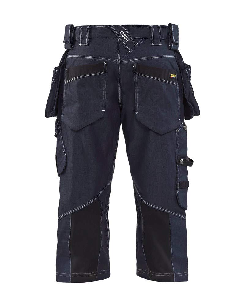 Blaklader 19921141 Handwerker-Shorts aus Stretch Cordura Denim, Marineblau/Schwarz, Grösse: C52, C52