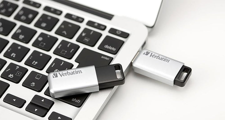 Verbatim Store 'n' Go Secure Pro USB-Stick, USB-3.2 Gen 1, 32GB, Speicherstick mit Kennwortschutz, U